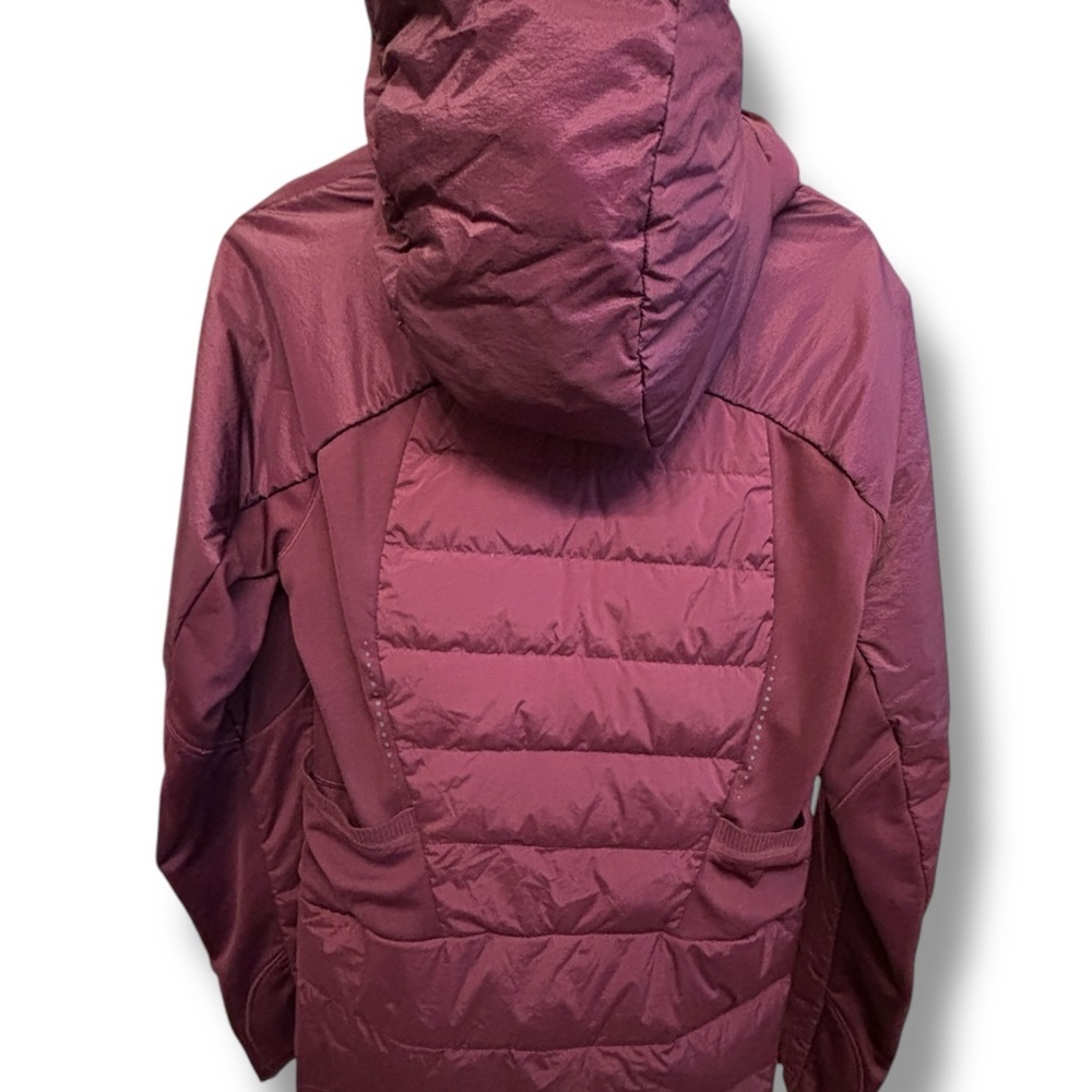 Lululemon Down For It All Jacket (Cassis) - Size 14 - Picture 7 of 13